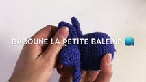 Petite Baleine Au Crochet - Tuto En Français- Explications Fiche - Amigurumi - Animal Marin - Doudou