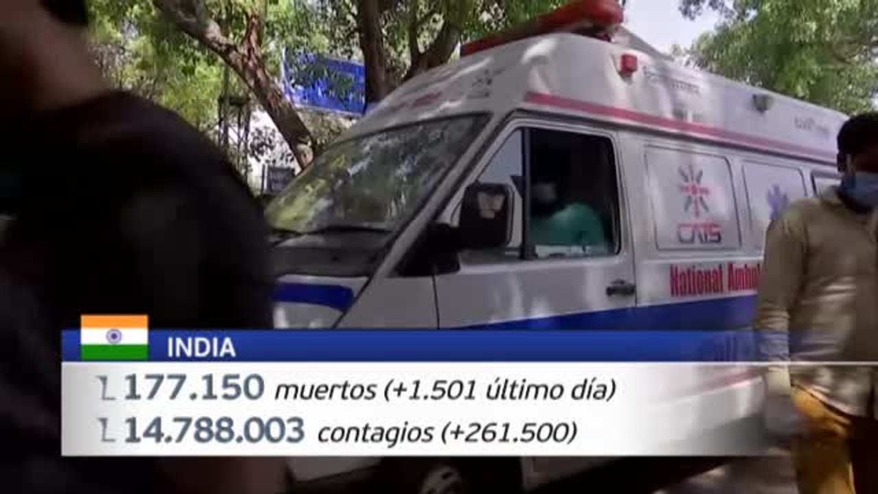 India registra un nuevo récord diario de contagios mientras se propaga una nueva variante