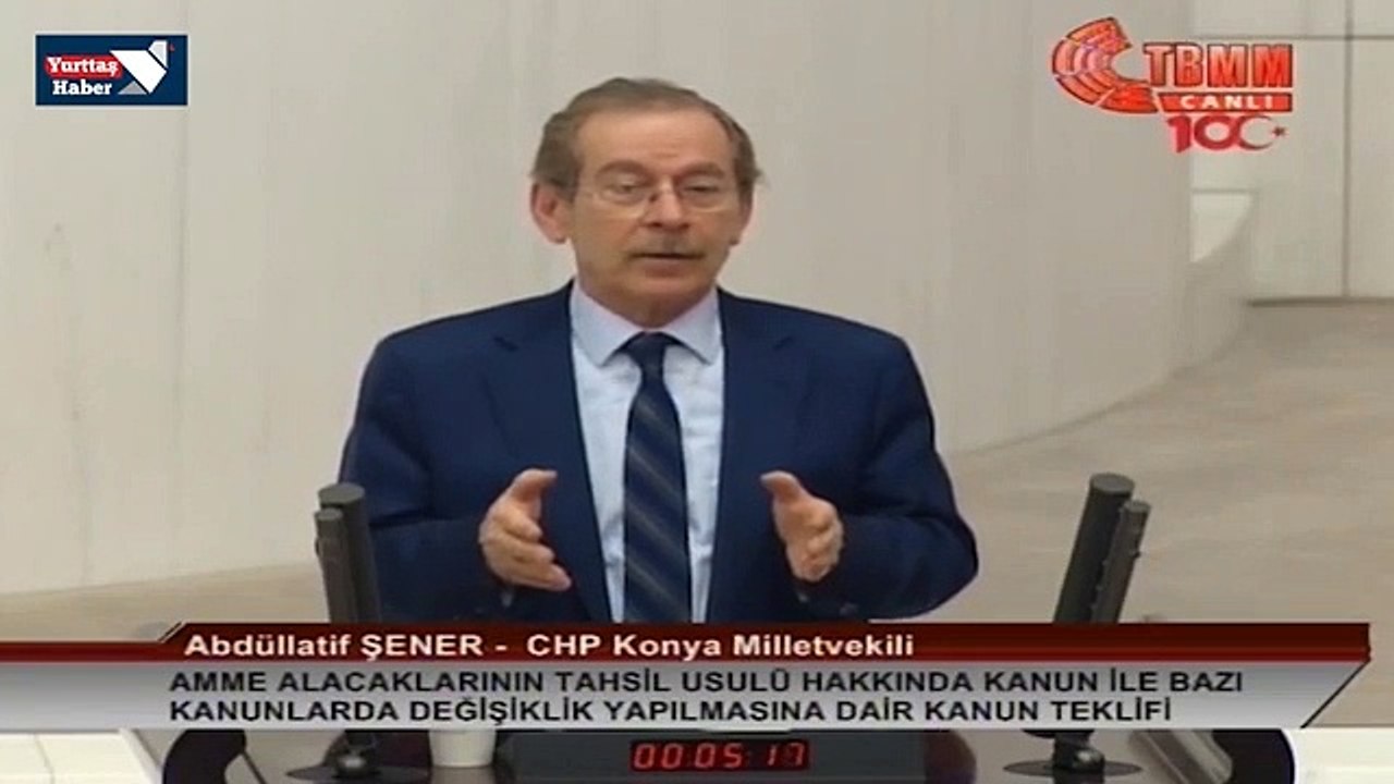 Abdüllatif Şener konuşurken konu Erdoğan'ın mal varlığına geldi: "Yetmez" dersen doğru bir tanımlama yapmış olmazsın