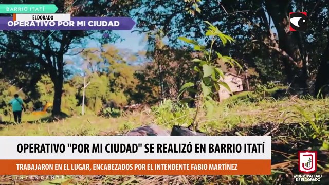 El Operativo Por mi ciudad se realizó en barrio Itatí