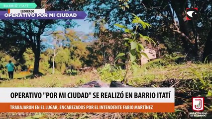 El Operativo Por mi ciudad se realizó en barrio Itatí