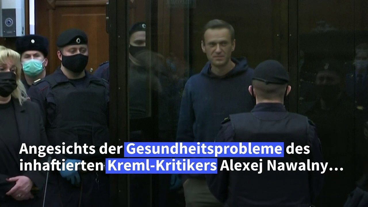 USA drohen Russland mit Konsequenzen im Fall von Nawalnys Tod