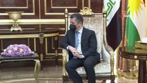 Bağdat Büyükelçisi Yıldız, IKBY Başbakanı Barzani ile görüştü