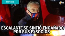 Emilio Escalante se sintió engañado por sus exsocios