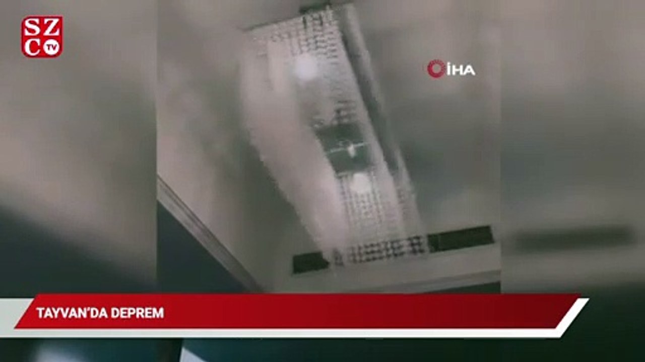 Tayvan’da 5.8 ve 6.2 büyüklüğünde deprem