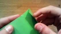 How To Make A Paper Jumping Frog - Easy Origami