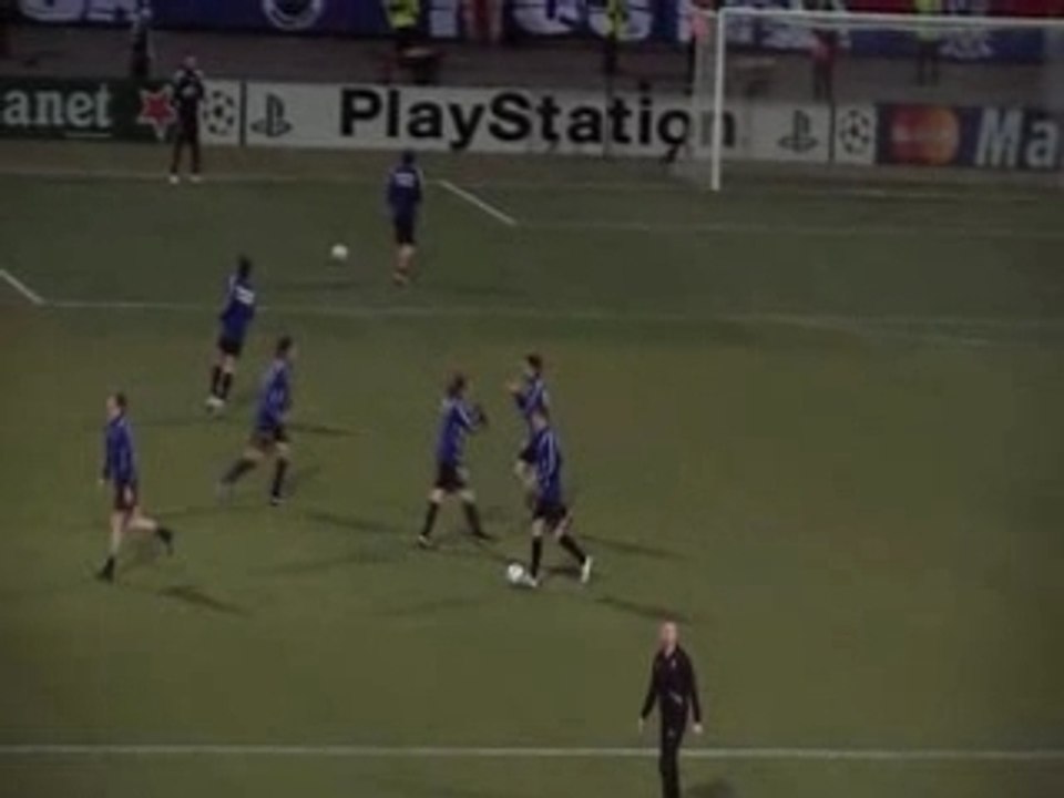 entrée des joueurs lyonnais