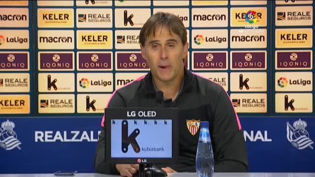 Un minuto le ha bastado al Sevilla para arrebatarle los tres puntos a la Real Sociedad