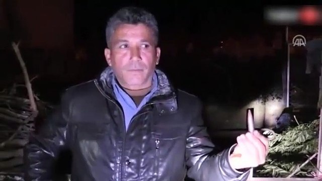 Sınırdaki evlere uçaksavar mermisi isabet etti