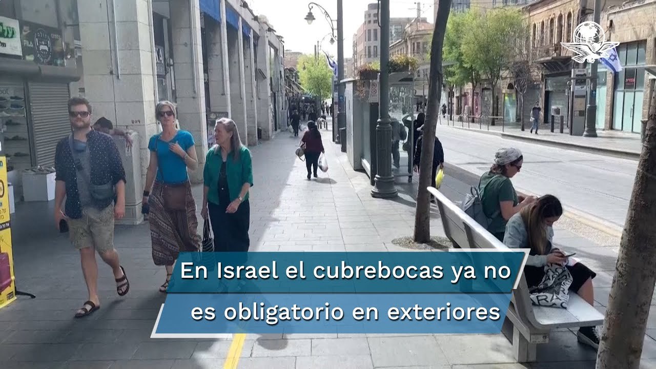 Israel se acerca cada vez más a la normalidad: ya no hace obligatorio el uso de cubrebocas