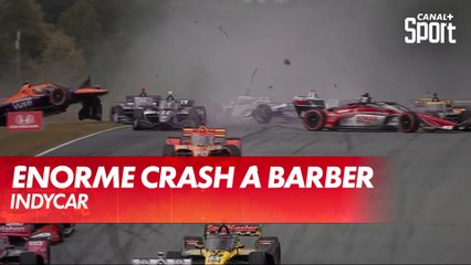 Énorme crash dès le départ en IndyCar