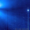 Faint Comet Soars Across Space
