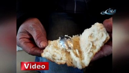 Ekmekten kaşık çıktı, sosyal medya yıkıldı!