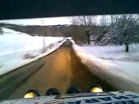 RALLYE HIVERNAL HAUTES ALPES ES 7 LA MOTTE CHAILLOL