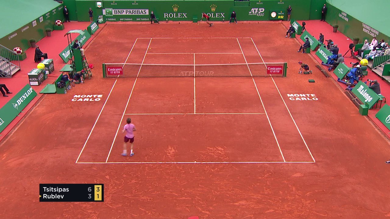 Tsitsipas v Rublev | Monte-Carlo Masters final Highlights