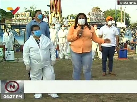 Entregan equipos de desinfección para evitar propagación de la COVID-19 en 150 comunas de Miranda