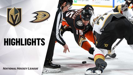 Golden Knights @ Ducks 4/18/21 | NHL Highlights