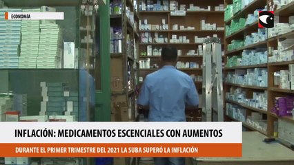 Los medicamentos esenciales aumentaron por encima de la inflación en el primer trimestre de 2021