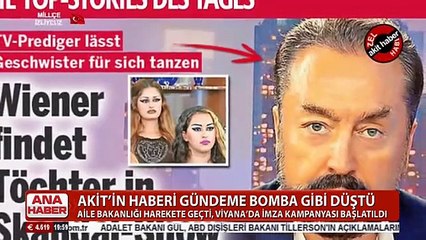 Akit'in 'Adnan Oktar' haberi gündeme bomba gibi düştü!