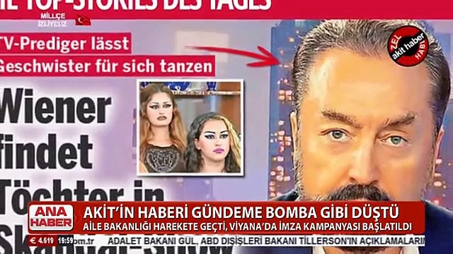 Akit'in 'Adnan Oktar' haberi gündeme bomba gibi düştü!