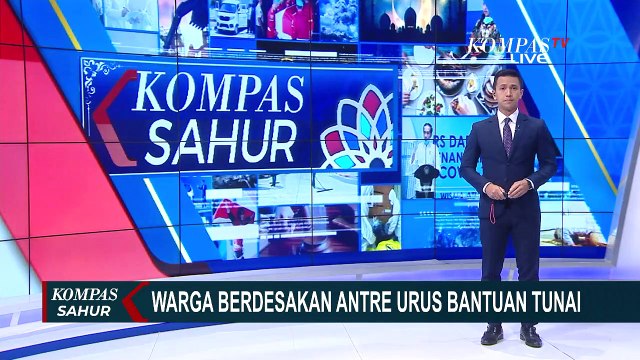 Antrean Pencairan BLT UMKM di Medan Buat Kerumunan, Polisi Bujuk Warga Pulang