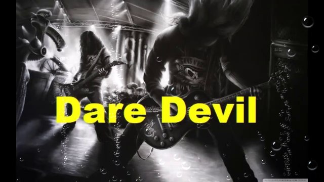 Daredevil | The rock music | The punk music | The hardcore music by Ahjay Stelino.