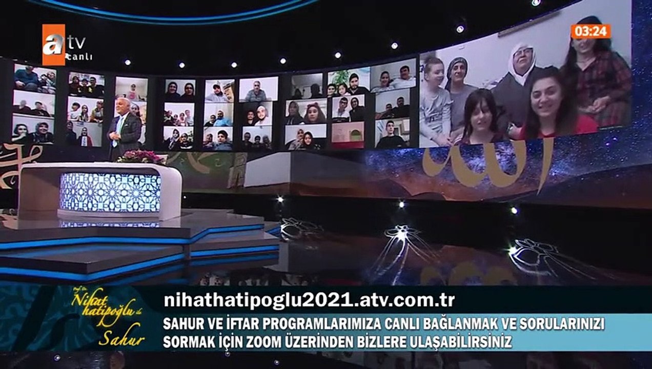 Nihat Hatipoğlu zoom sorularını yanıtlıyor