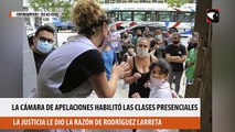 la Cámara de Apelaciones habilitó las clases presenciales