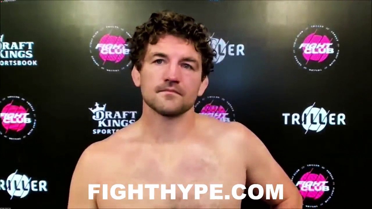 BEN ASKREN IMMEDIATE REACTION TO KNOCKOUT LOSS TO JAKE PAUL: "THAT WAS NOT FUN"