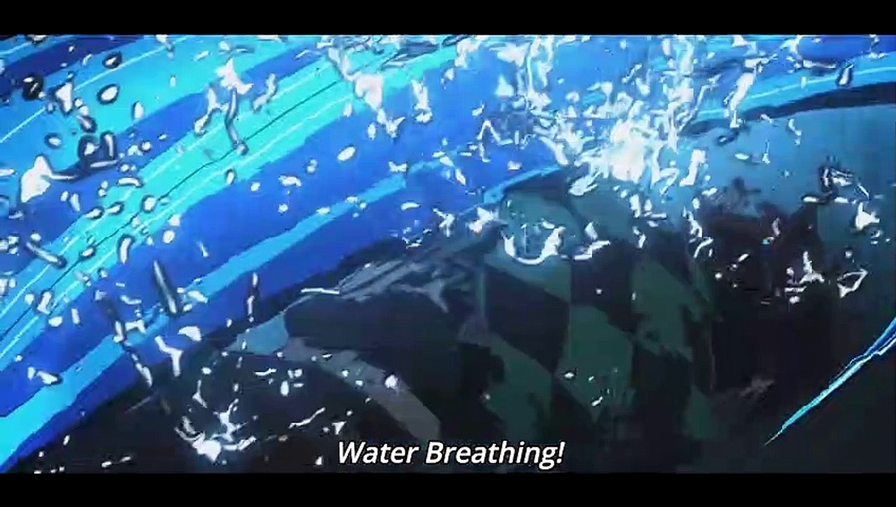 DEMON SLAYER TANJIRO VS RUI FIGHT SCENE
