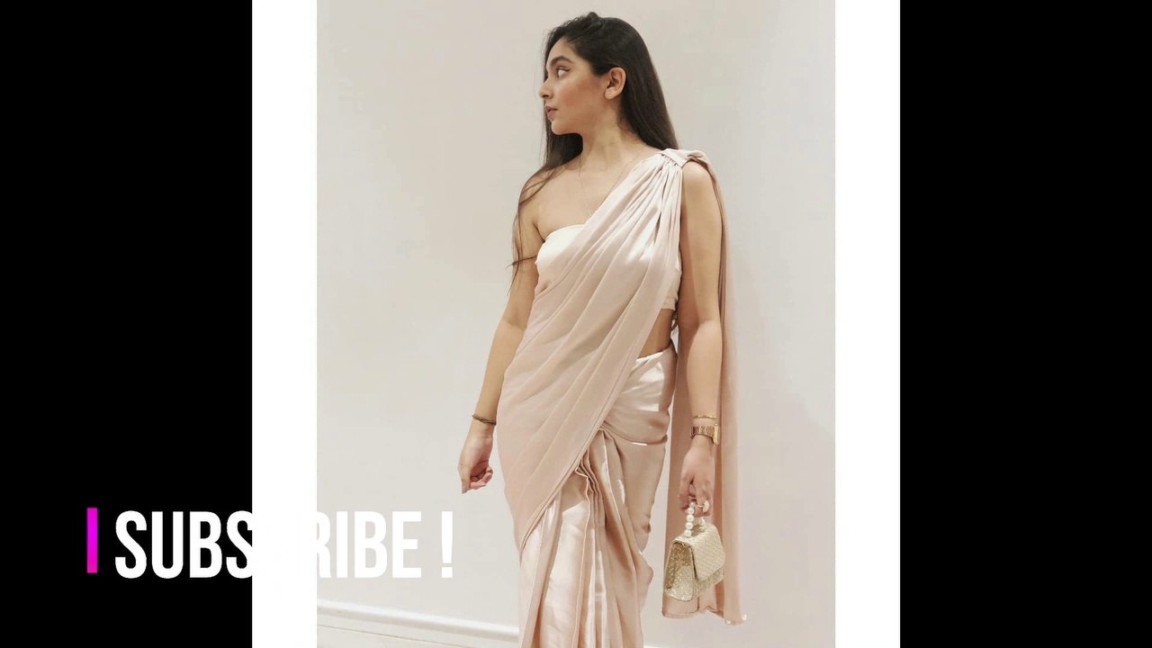 Most Beautiful Satin Saree Collection   | Part 1