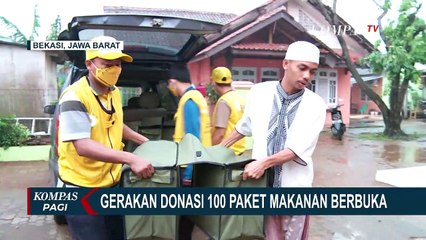 Salut! Gerakan Berbagi Sarapan Bagikan 100 Box Makanan ke Jalan