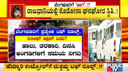 ಬೆಂಗಳೂರು ಲಾಕ್ ಆದ್ರೆ ಯಾವುದಕ್ಕೆಲ್ಲ ವಿನಾಯಿತಿ ಕೊಡಬಹುದು ಸರ್ಕಾರ..? | Covid Guidelines For Bengaluru