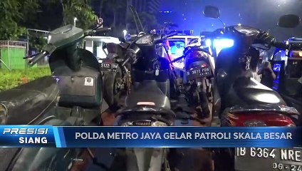 Kapolda Metro Jaya Pimpin Patroli Skala Besar