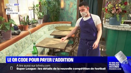 Le QR code pour payer l'addition - 19/04