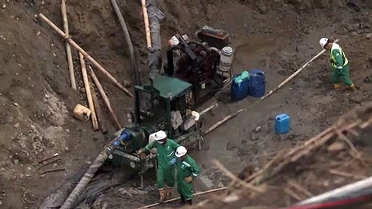 Rettungskräfte in Kolumbien bergen elf Leichen aus illegaler Goldmine