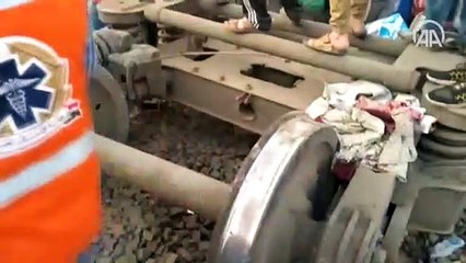 Mısır'da tren kazası