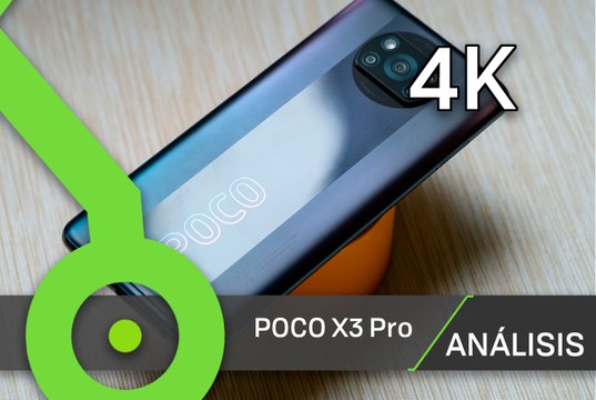 POCO X3 Pro - Test de vídeo - 4K (noche)