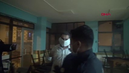 ESENYURT'TA BASKINDA YAKALANINCA TUVALET KAĞIDINI MASKE YAPTI