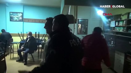 Baskında yakalandı, tuvalet kağıdını maske yaptı