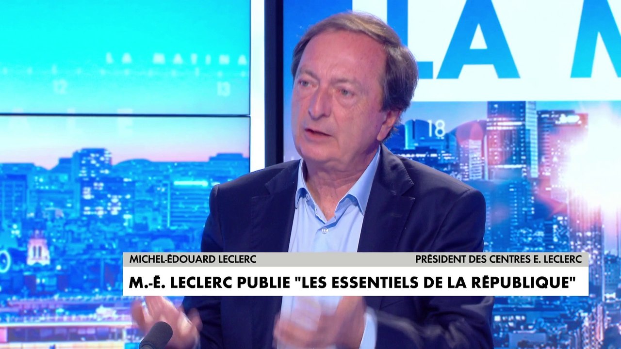 Michel-Edouard Leclerc : «La crise c’est vraiment une parenthèse. On a fait n’importe quoi sur le plan alimentaire, par le stress, par l’angoisse, la peur de manquer. On a stocké et sur-stocké»
