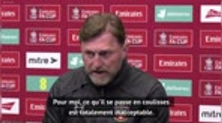 Southampton - Hasenhüttl : "La Super Ligue, totalement inacceptable"
