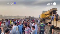 11 قتيلا ونحو مئة جريح في حادث قطار جديد في مصر
