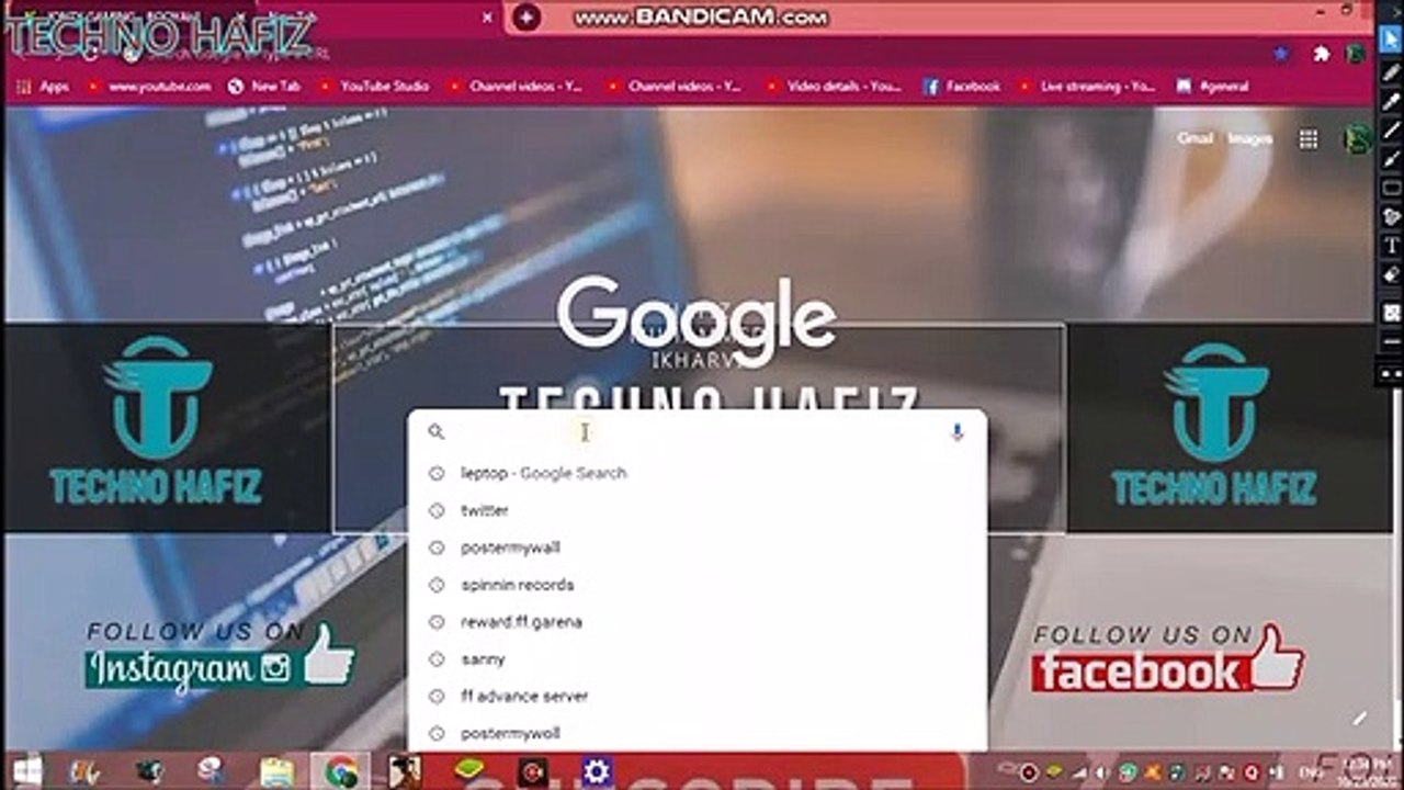 HOW TO CREAT PROFESSIONAL LOGO ON LEPTOP OR PC IN HINDITECHNO HAFIZ_480p