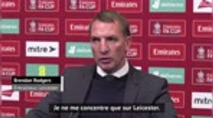 Leicester - Rodgers : "La Super Ligue ? Ne gâchez pas ma joie !"