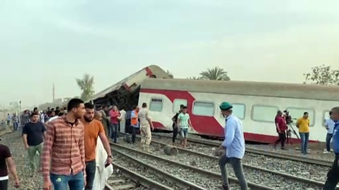 Erneut tödliches Zugunglück in Ägypten