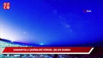 Samanyolu çekimleri görsel şölen sundu