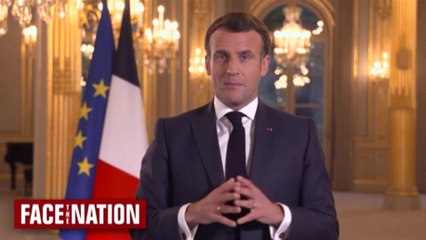 Emmanuel Macron reconnaît "une erreur" sur la transition écologique à la télé américaine