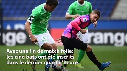 Ligue 1: le PSG bat Saint-Etienne 3-2 in extremis