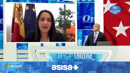 Arrimadas replica a Ayuso que "el milagro de las terrazas de Madrid se llama Ciudadanos"